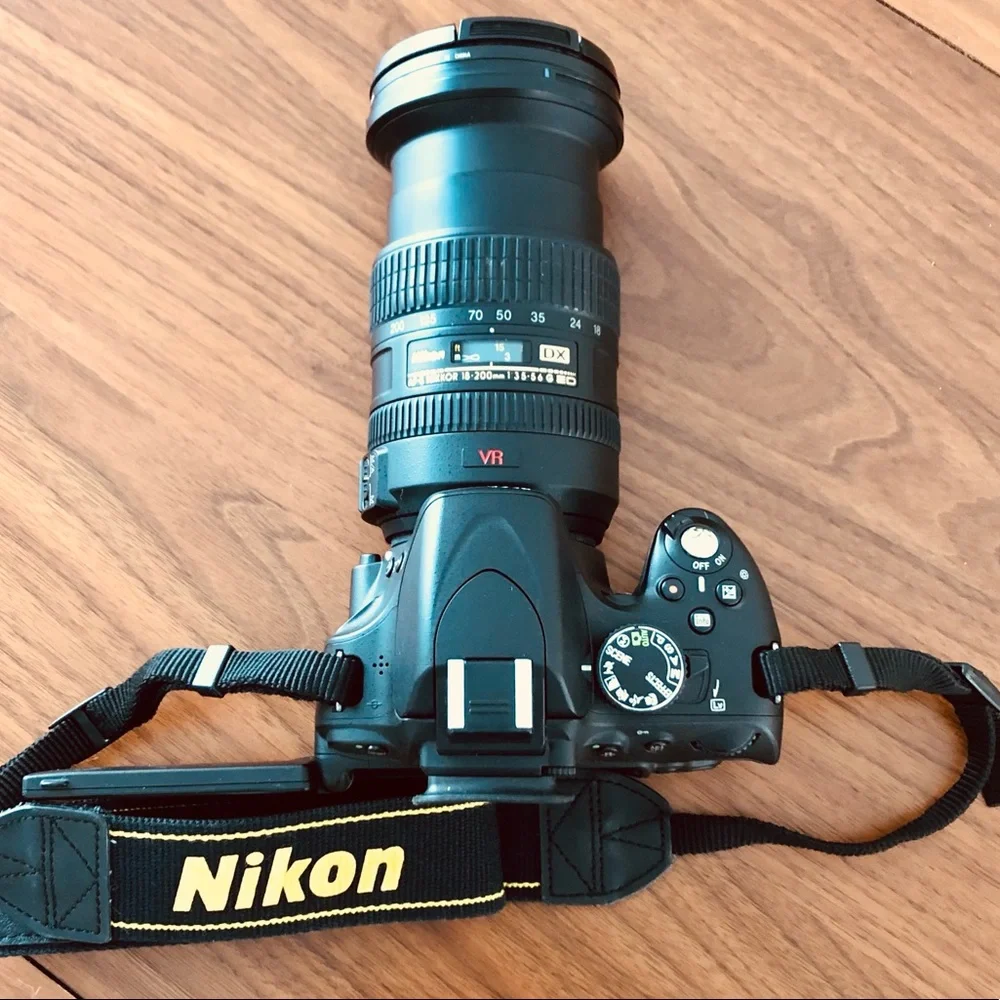 Nikon D5100 Body with 3 Lenses + More